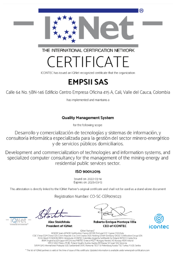 Certificado ISO 9001-2015-2